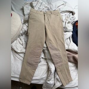 Girls’ Ariat Beige Equestrian Breeches - SIZE 12